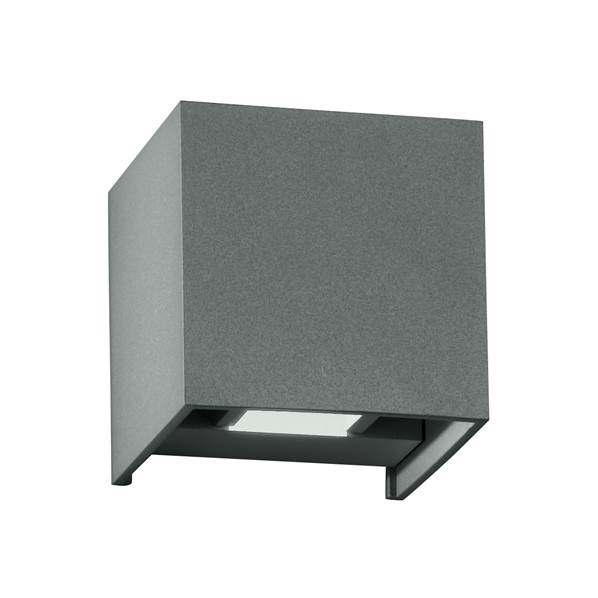 Applique LED luce regolabile in alluminio bianco , antracite grigio o corten IP54 CCT 10W 1200 lumen ALFA Applique LED luce regolabile in alluminio bianco , antracite grigio o corten IP54 CCT 10W 1200 lumen ALFA